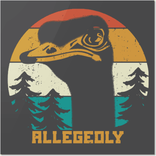 Allegedly Ostrich Posters and Art